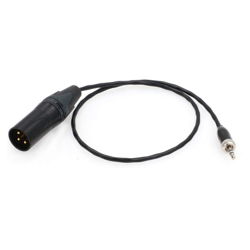 [Australia - AusPower] - SZRMCC Locking 3.5mm TRS Plug to XLR 3 Pin Male Microphone Cable for Sony UWP-D Series Wireless Transmitter 