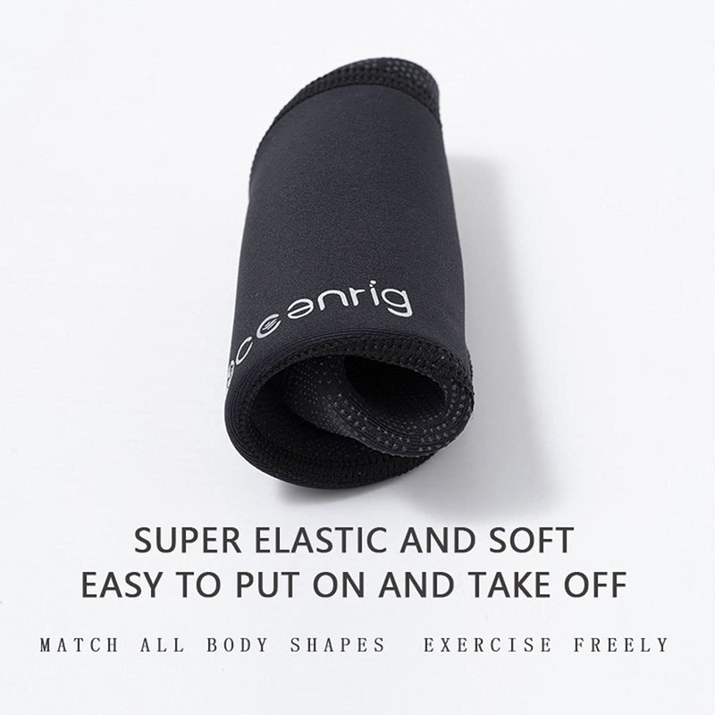 [Australia - AusPower] - Free Diving Socks 2.5mm Neoprene Wetsuit Socks Thermal Water Socks Fin Socks for Snorkeling Surfing Kayaking Swimming Scuba Diving Socks black Small 
