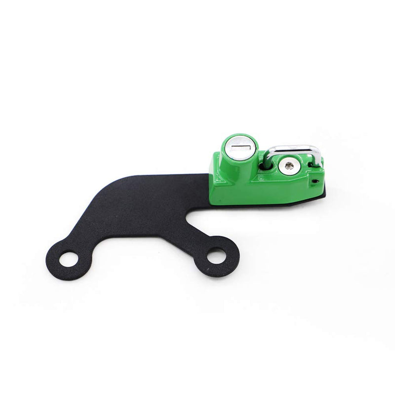 [Australia - AusPower] - GUAIMI Motorcycle Anti-Theft Helmet Lock with Keys for Kawasaki Ninja 650 2017-2020 Kawasaki Z 650 2017-2020 Green 