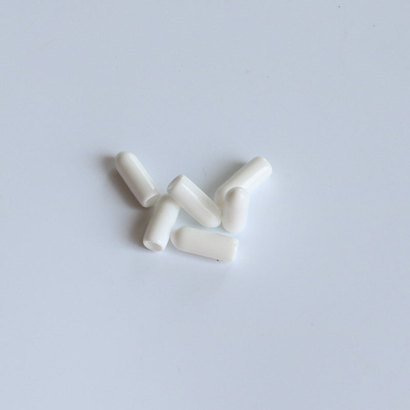 [Australia - AusPower] - YEJI 100 Pcs #8 White Screw Thread Protectors 