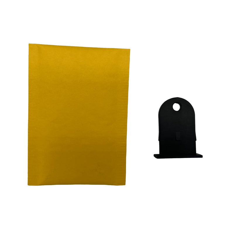 [Australia - AusPower] - KDFUHRUI Outdoor Resin Shed Hasp Latch Replacement, for Rubbermaid Resin Shed Latch (1 pcs) 1 Piece 