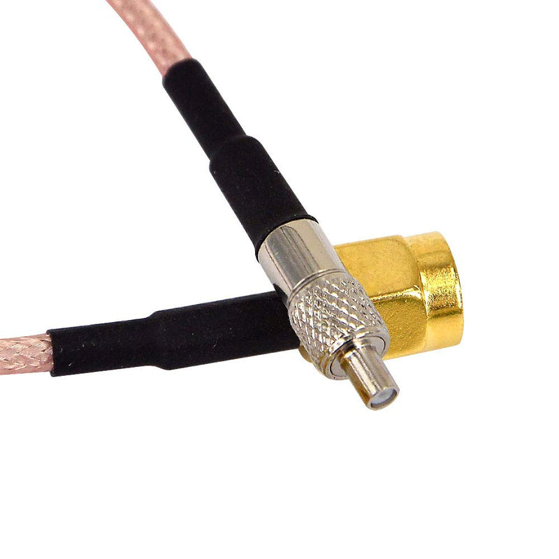 [Australia - AusPower] - Boobrie SMA to TS9 Coaxial Cable RF Coax Adapter Cable SMA Male to TS9 Female Straight Connector Jumper Cable RG316 Extension Cable Low Loss Antenna Cable 5.9 Inch Pack of 2 