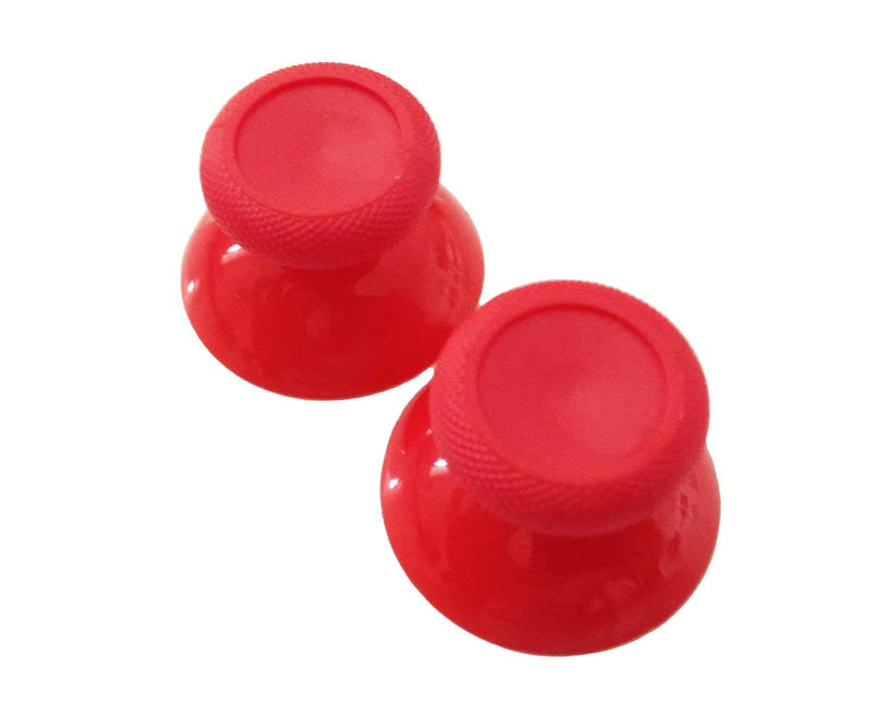 [Australia - AusPower] - 6 PCS Thumbsticks Joysticks Replacement with T8 Cross Tools for Xbox One/PS4 Controllers - Red 