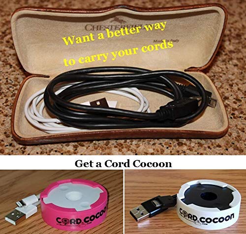 [Australia - AusPower] - Cord Cocoon Cord and Cable Organizer(4-Pack) 