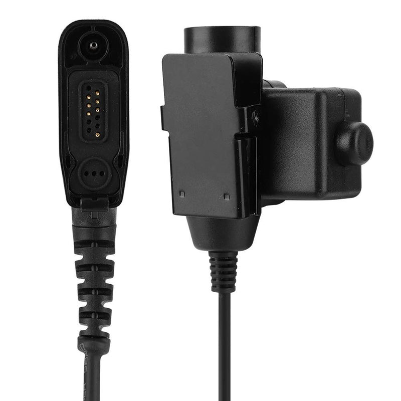 [Australia - AusPower] - Ciglow Tactical Headphone PTT Military Radio Headset Adapter Compatible for Motorola XiR Series 2 Way Radio 