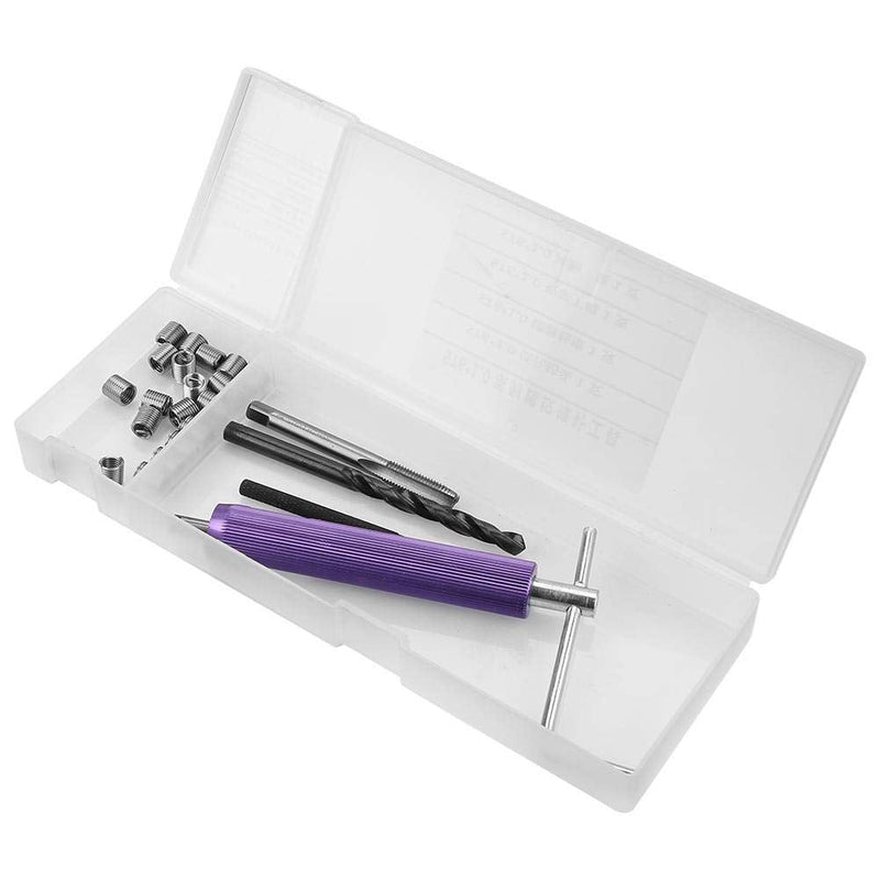 [Australia - AusPower] - Threaded Inserts Repair Kit 304 Stainless Steel Helicoil Type Wire Insert Installation Tool Set (M6x1.0x2D) M6x1.0x2D 