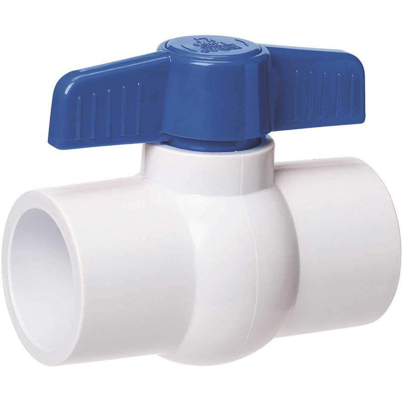 [Australia - AusPower] - Homewerks VBVP40E3B Ball Valve PVC Schedule 40, x Solvent, 1/2-Inch, 0.5-Inch, Blue 