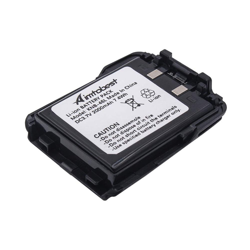 [Australia - AusPower] - KNB-46L 2000mAh Li-ion Battery Compatible for Kenwood TK-3230 TK3230 Portable Radios Walkie Talkies 