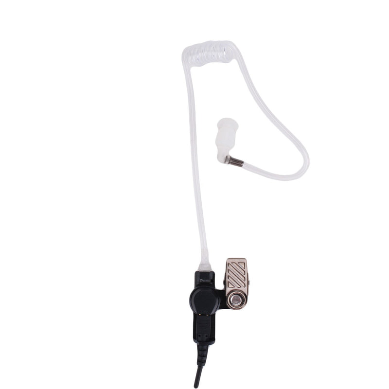 [Australia - AusPower] - JEUYOEDE CLS1110 Transparent Acoustic Tube Earpiece Headset with Mic Compatible for Motorola CP185 XV2600 CLS1410 CLS1413 Walkie Talkie 