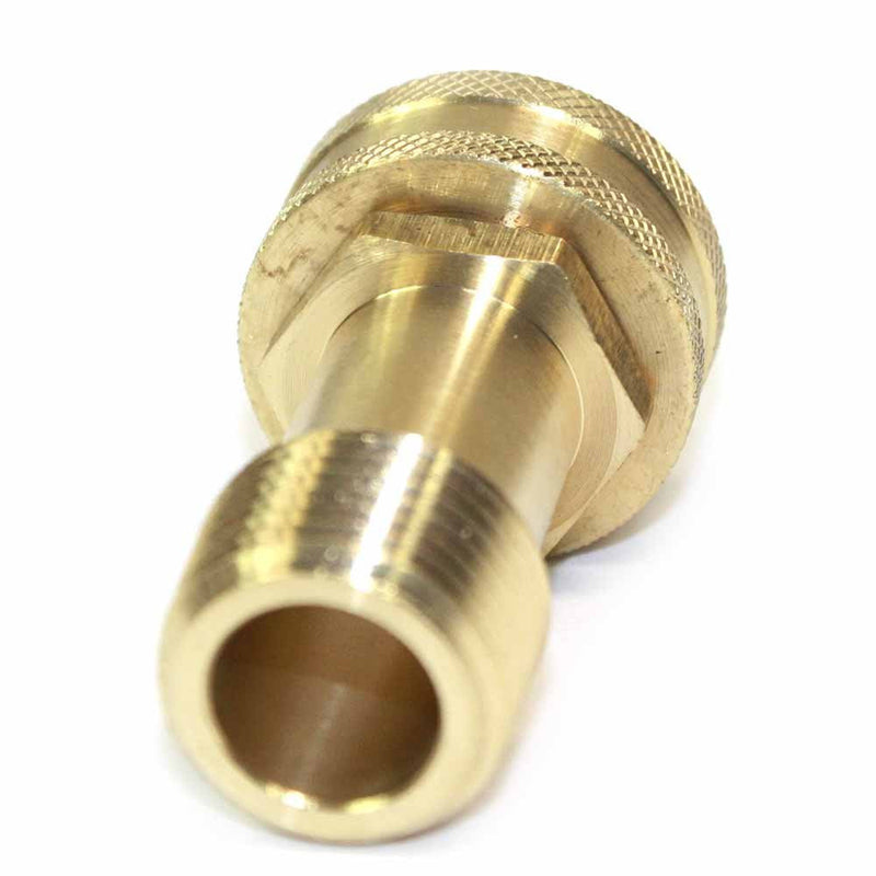 [Australia - AusPower] - Interstate Pneumatics FGF108 3/4 Inch GHT Female x 1/2 Inch Male NPT Hose Fitting - Swivel 