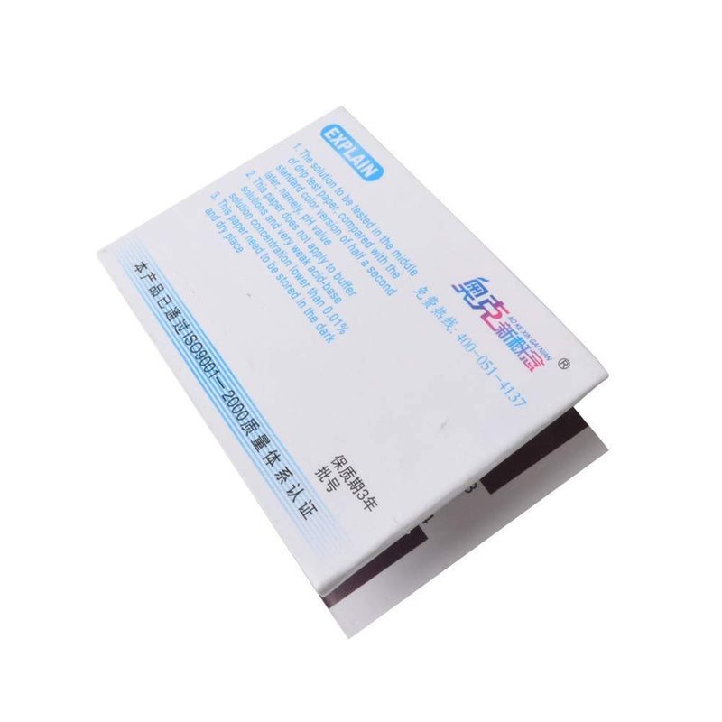 [Australia - AusPower] - Ph. 1-14 Test Paper Extensive Test Paper Litmus Test Paper Sonkir pH Test Strips，Test pH for Saliva Urine Water Soil Testing(2-Pack pH Test Strips) 