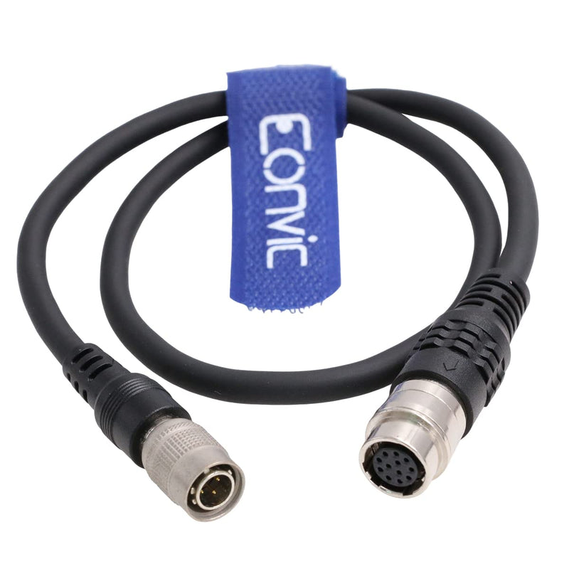 [Australia - AusPower] - Compatible Hirose HR10A 4Pin Male to 12-pin Female Adaptor Cable for Sony F5/ F55 Power use (2M) 2M 