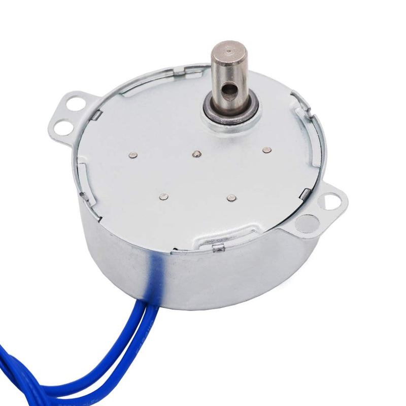 [Australia - AusPower] - Twidec/2Pcs Synchronous Motor AC100~127V 50/60HZ Turntable Synchron Motor 4W CW/CCW Electric Motor 2.5-3RPM/MIN TYC-50-2.502 