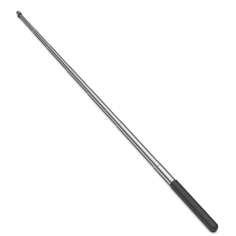 [Australia - AusPower] - Telescopic Teacher Pointer, Teaching Pointer, Expandable whiteboard Pointer, with capacitive Screen Handwriting Function, Teacher Coach Presenter Pointer, Extended to 39 inches (Black) Black 