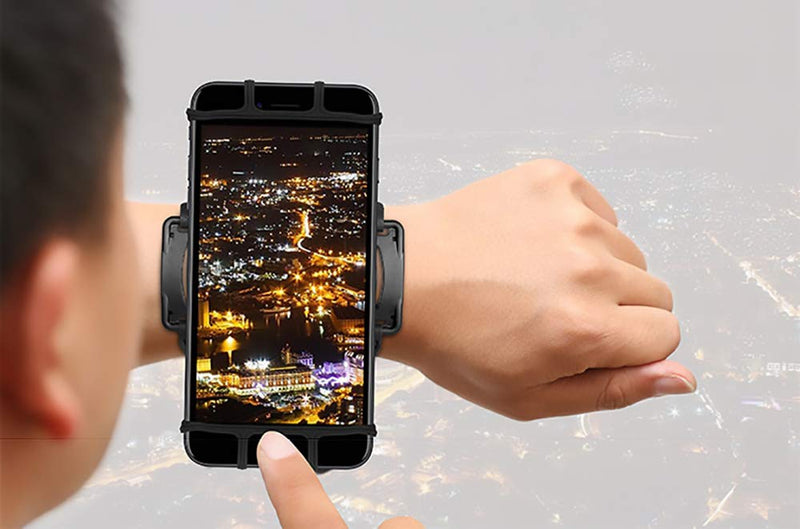 [Australia - AusPower] - EVANCARY Wristband Armband Phone Holder, Sports Wristband for iPhone 11 Pro Max XR XS X 8 7 6 6s Plus, Galaxy, Google Pixel,Forearm Armband Phone Holder green 
