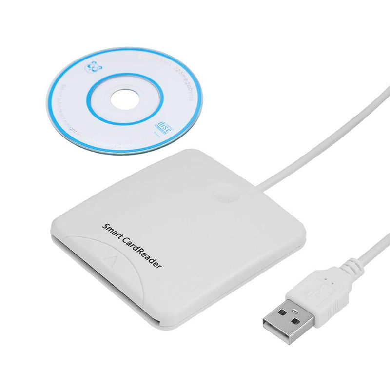 [Australia - AusPower] - USB Smart Chip Reader,Portable USB Credit Card Reader,Full Speed Smart IC Mobile Bank Credit Card Readers for Supports Windows 98/me/2000/xp/vista/Win7(32bit&64bit), Mac OS X, Linux or Above System 