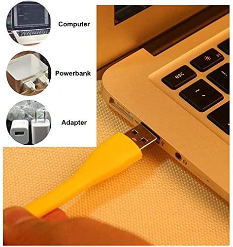 [Australia - AusPower] - Boodgood USB Light for Keyboard, USB Laptop Light, Mini USB Lamp for Notebook Computer, Flexible Gooseneck Reading Lamp, LED Lighting Source, 10-Pack 