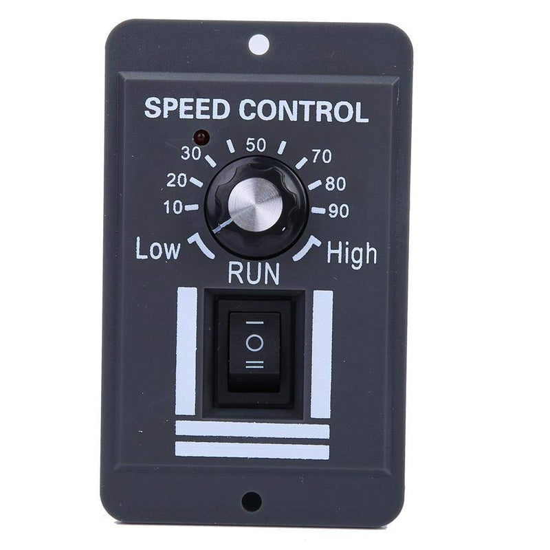 [Australia - AusPower] - Motor Speed Controller, DC 12V-60V 10A CW/CCW Adjustable Speed with Switch Controller DC Motor Governor DC Motor Speed Controller 