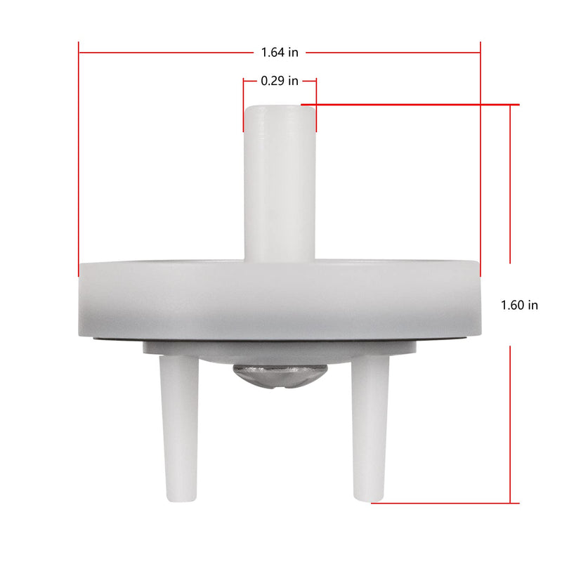 [Australia - AusPower] - Bzsunway 905-052 765 Check Valve Assembly Repair Kit Replacement for Febco Model 765-1"&1-1/4" Pressure Vacuum Breakers, White 