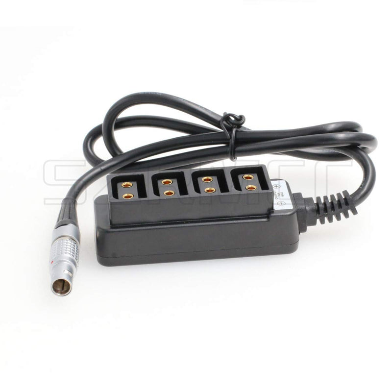 [Australia - AusPower] - SZRMCC Arri Amira/XT Camera RED DSMC2 AUX 0B 2 Pin Power Out 12V to 4 D-tap Female Splitter Cable 