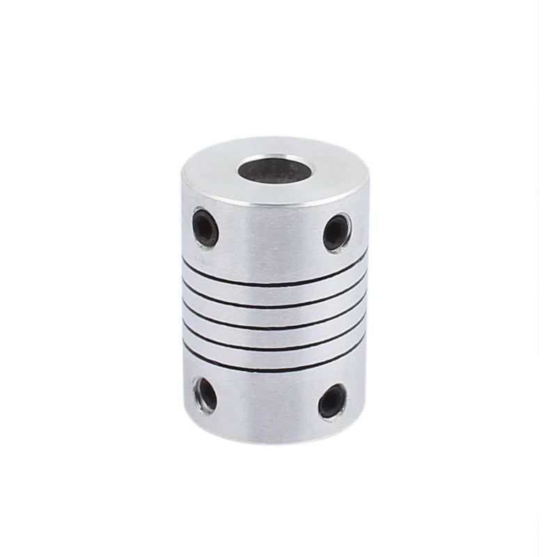 [Australia - AusPower] - Xnrtop 7mm to 7mm Shaft Coupling 25mm Length 18mm Diameter Stepper Motor Coupler Aluminum Alloy Joint Connector for 3D Printer CNC Machine DIY Encoder (Pack of 2? 