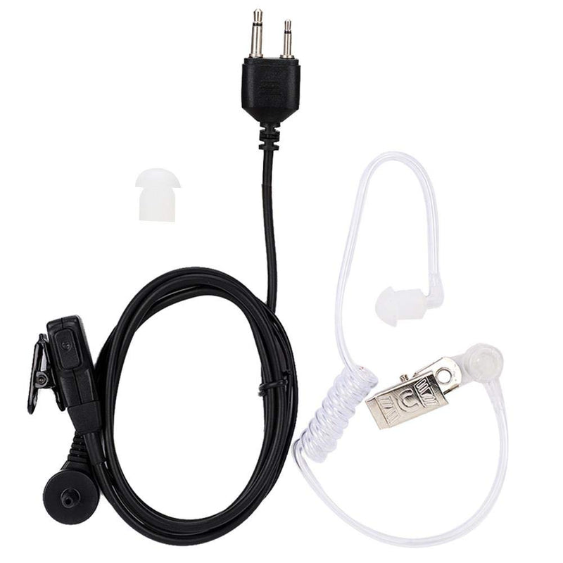 [Australia - AusPower] - Diydeg 2 Pin Walkie Talkie Headset, Professional Radio Headset, 2-pin Models Walkie Talkies for ICOM 