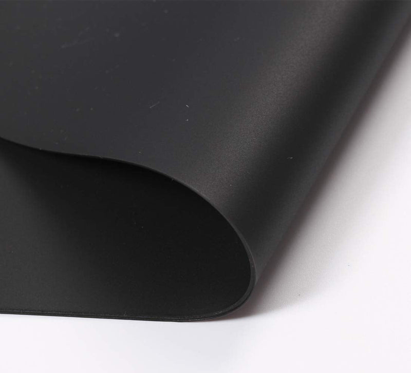 [Australia - AusPower] - KimTin 23.62" by 15.75" Extra Large Mulitpurpose Silicone Placemat,Countertop Protector, Kitchen Counter Mat, Table Mat, Heat Resistant, Washable, Non Slip mat (Black)… 23.62 x 15.75 inch Black-1pcs 