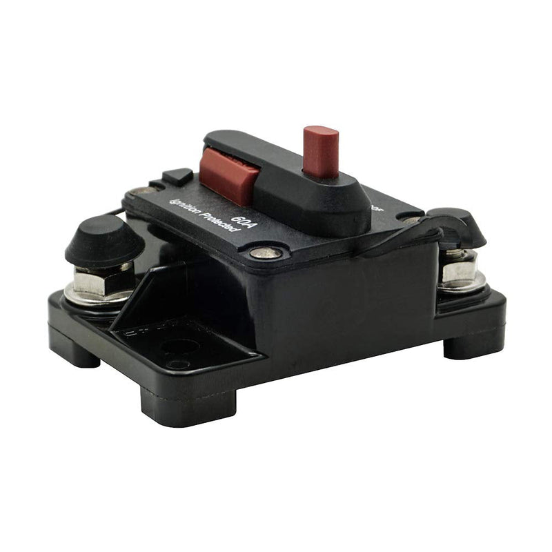 [Australia - AusPower] - YOUNG MARINE Circuit Breaker Trolling with Manual Reset,Water Proof,12V- 48V DC (Surface Mount-100A) 