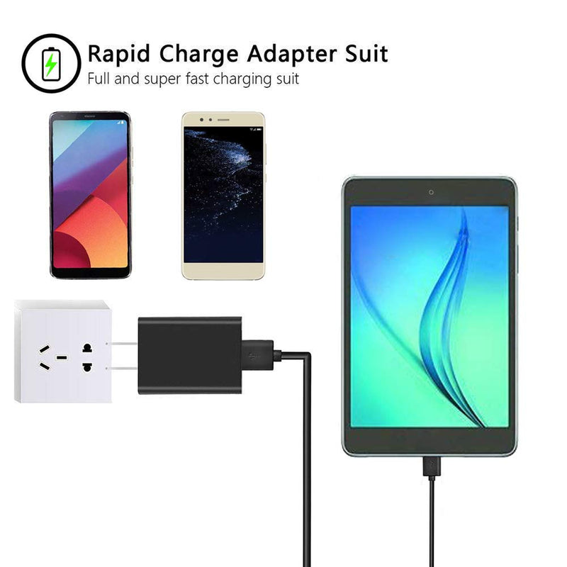 [Australia - AusPower] - Charger Compatible for Jitterbug Smart3, Jitterbug Flip2 New Lively Smartphone Cell Phone Wall Charger with 5FT USB-C Cable [UL Listed] 