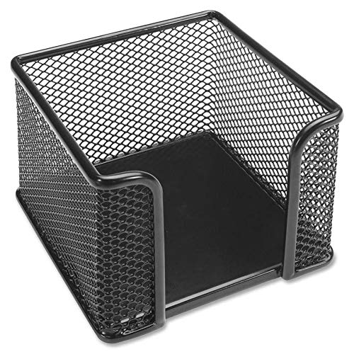 [Australia - AusPower] - Lorell Mesh Memo Holder (LLR84156),Black 