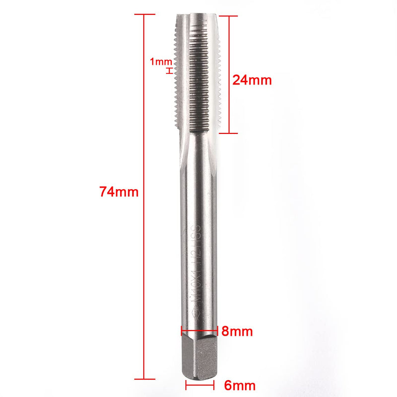 [Australia - AusPower] - ATOPLEE Metric Thread Tap, M10 HSS Right Hand Thread Tap (M10x1.0) M10x1.0 