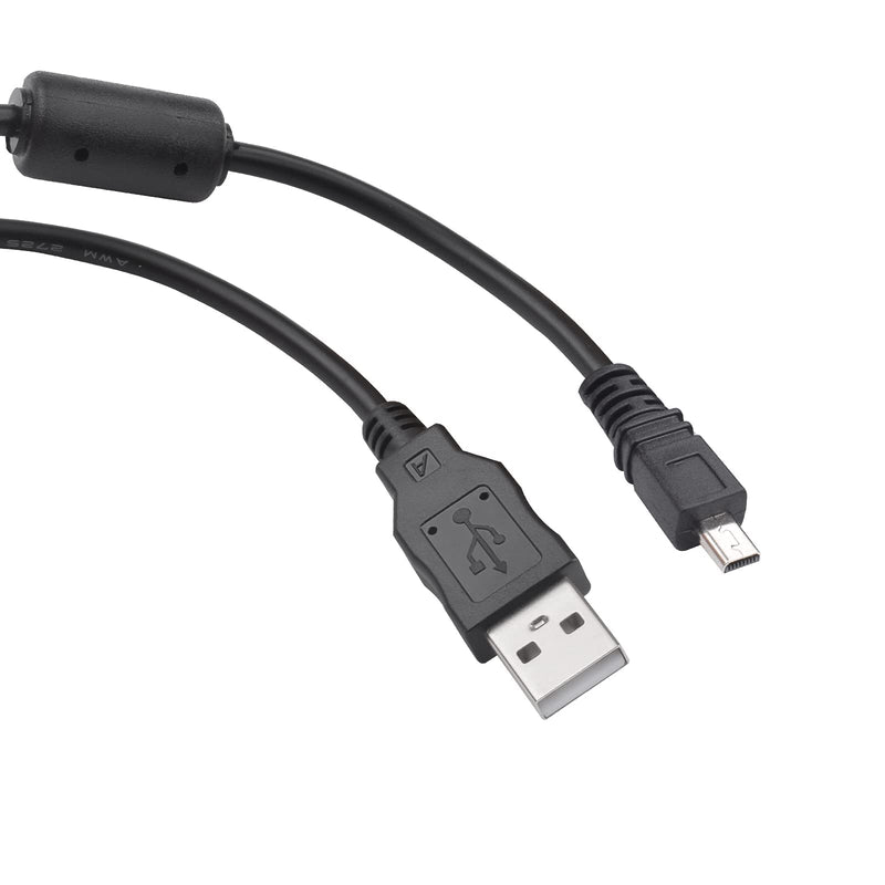 [Australia - AusPower] - Xivip Replacement UC-E6 USB Cable Camera Transfer Charging Cord Compatible with Sony Cybershot Cyber-Shot DSCH200, DSCH300, DSCW370, DSCW800, DSCW830, DSC-H200, DSC-H300, DSC-W370, DSC-W800, DSC-W830 
