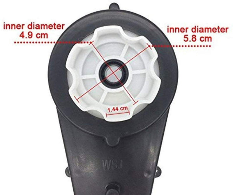 [Australia - AusPower] - weelye 24V 30000RPM Gearbox, 24V DC Motor for Kids Ride on Car SUV Parts, Electric Motor with Gear Box 24 Volt High Torque Motor Match Children Ride on Toys Accessories 
