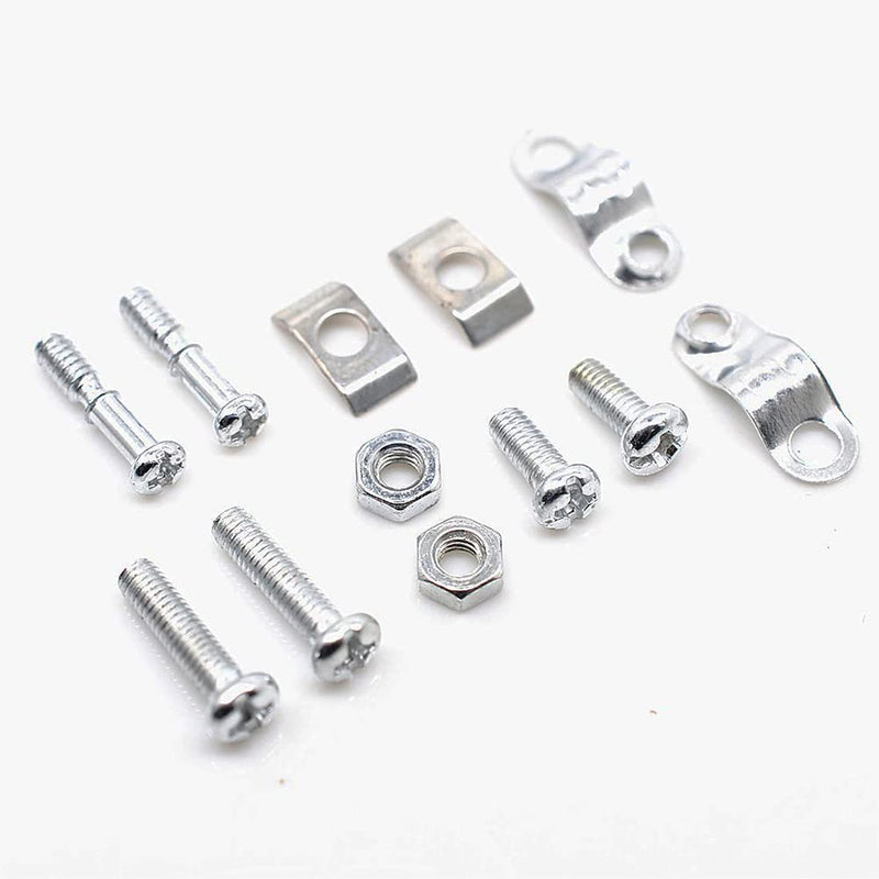 [Australia - AusPower] - Jienk 10PCS VGA Male DB15 3 Row Solder Cup Connectors Kit, Solder Type D-SUB HD15 Port15 Pin D Sub Couplers with Plastic Hoods, Strain Relief Grommet and Screws 