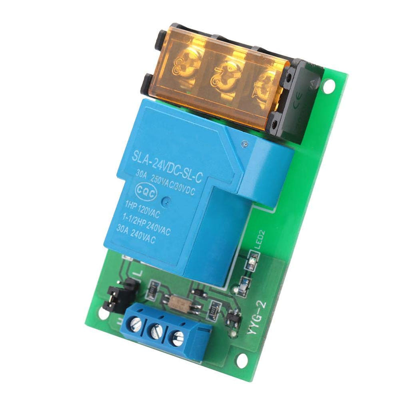 [Australia - AusPower] - Relay Module One Way 30A Optocoupler Isolation Relay Module High Power Relay High/Low Level Trigger YYG-2(24VDC) 
