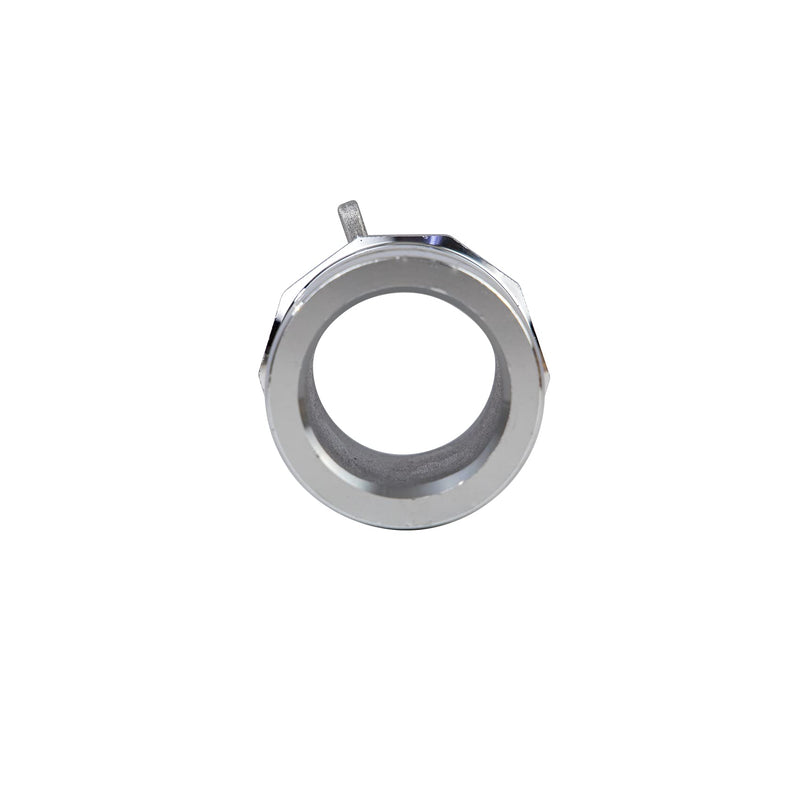 [Australia - AusPower] - Quafwia 2 pcs Aluminum camlock Fittings (1-1/2" Type F) Cam & Groove Hose Fittings, cam Lock Fittings Male Adapter x Hose Shank cam Lock Fittings camlock Coupling (1-1/2'') 1.5‘’ 