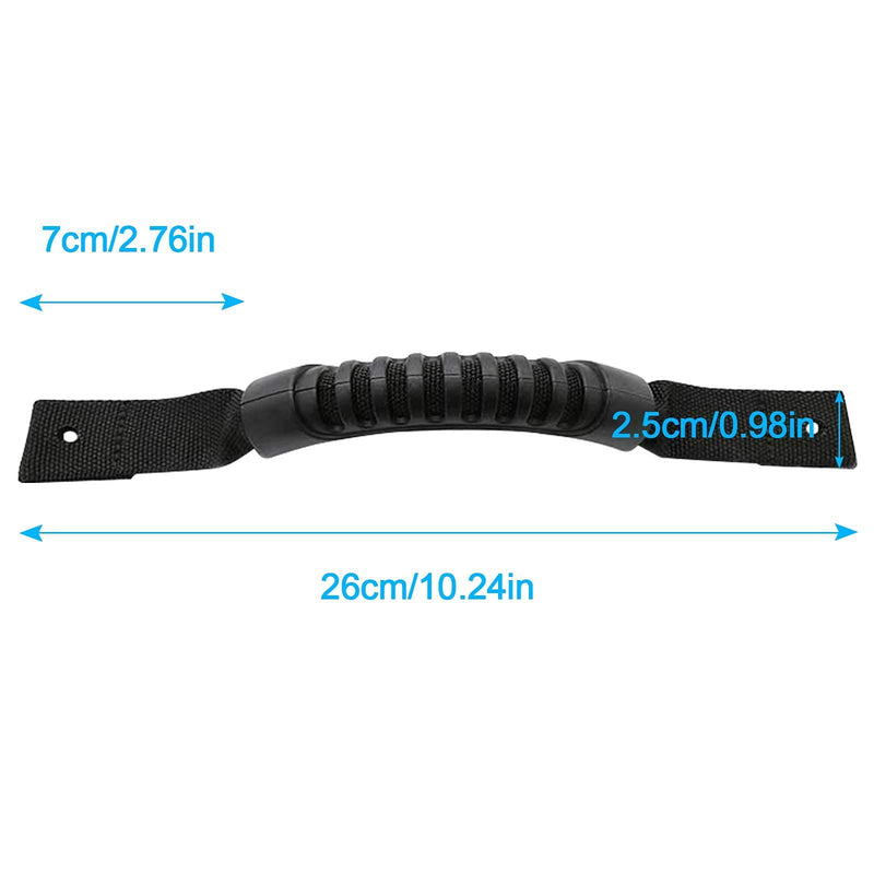 [Australia - AusPower] - Shewmanzi Apparel Kayak Carry Handles,1 Pair Worldwood Durable Canoe Boat Handle Replacement Accessory Kit for Kayaks Suitcase Luggage 
