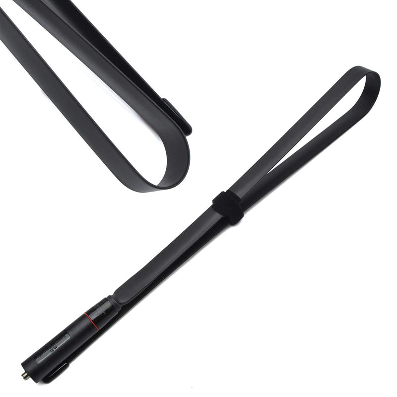 [Australia - AusPower] - HYS Tactical Foldable Antenna, Dual Band 144/430Mhz SMA-Female Handheld Whip, 31.5inch 800mm Antenna for BF UV-5R Series, UV-82 Series, BF-F8HP Kenwood Two Way Radio 