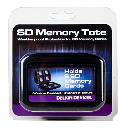 [Australia - AusPower] - Delkin Secure Digital (SD) 8 Card Carrying Case DDACC-SD8 SD Memory Tote 