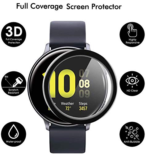 [Australia - AusPower] - Compatible for iTOUCH Sport 3 Screen Protector, Lamshaw [3 Pack] Lamshaw 3D Full Coverage PET Soft Screen Protector Film Compatible with for iTOUCH Sport 3 / i Touch Sport 3 SE SMARTWATCH (3 Pack) 3 pack 