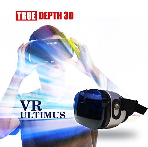 [Australia - AusPower] - True Depth 3D® VR Ultimus™ Premium Virtual Reality for 4-6 Inch Android or Apple Smartphones 