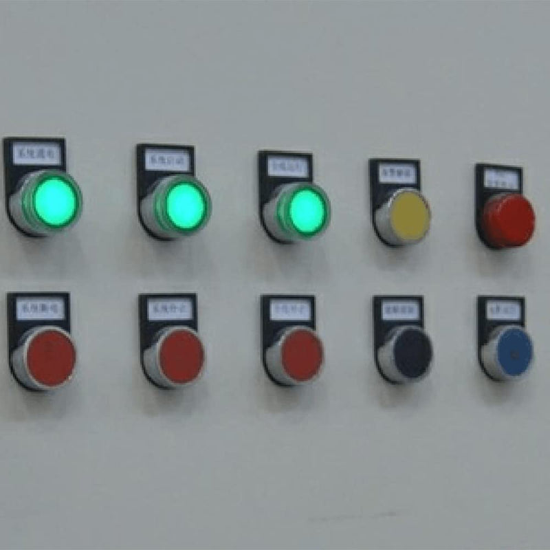 [Australia - AusPower] - Othmro 220V LED Signal Indicator Dash Light, 22mm/0.91inch Hole Diameter 8pcs AD16-22DS Plastic Shell Red Panel Mount Signal Pilot Dash Directional Lights Red,green 22mm/0.87 inch 