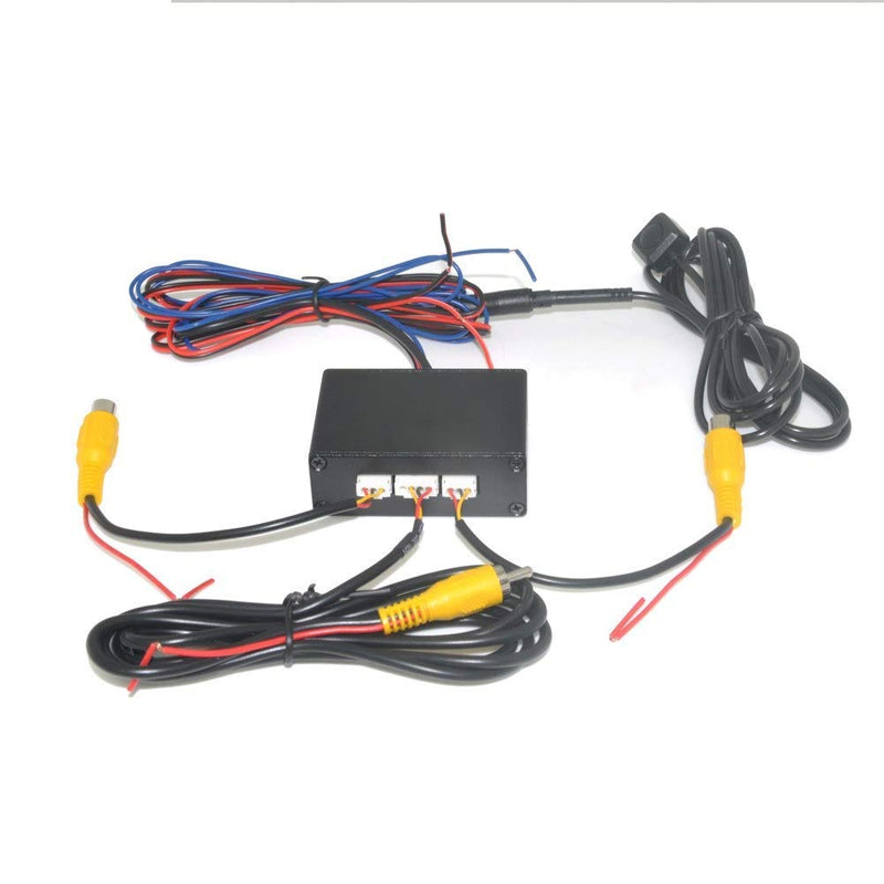 [Australia - AusPower] - Auto Wayfeng WF Car 2 Cameras Switch Control Box 2 Way Channel for Front/Rear/Right/Left View Parking Camera System Video Control to LCD/DVD/DVR. 