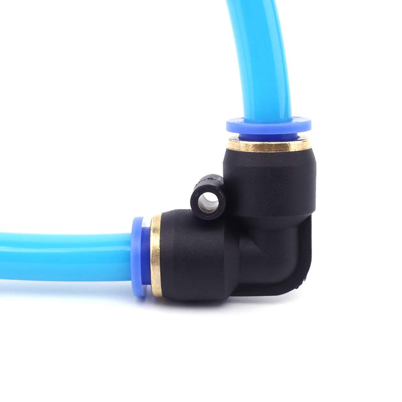 [Australia - AusPower] - SNS SPV-1/2 1/2" Tube OD Union Elbow Plastic Push to Quick Connect Tube Fitting(10 PCS) 
