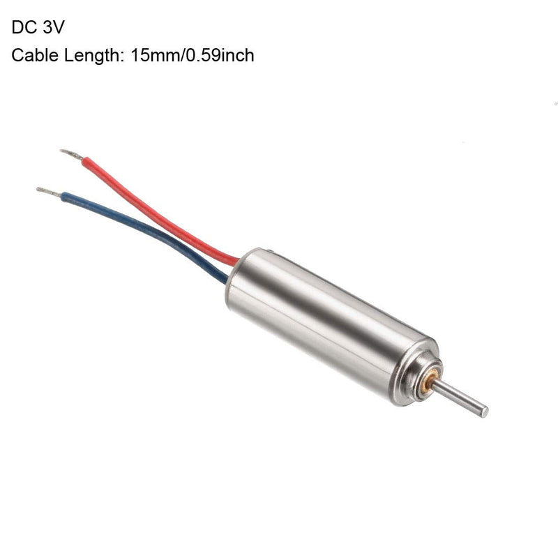 [Australia - AusPower] - uxcell 4PCS DC 3V Coreless Micro Motor 412 4x12mm for Airplane Model RC 