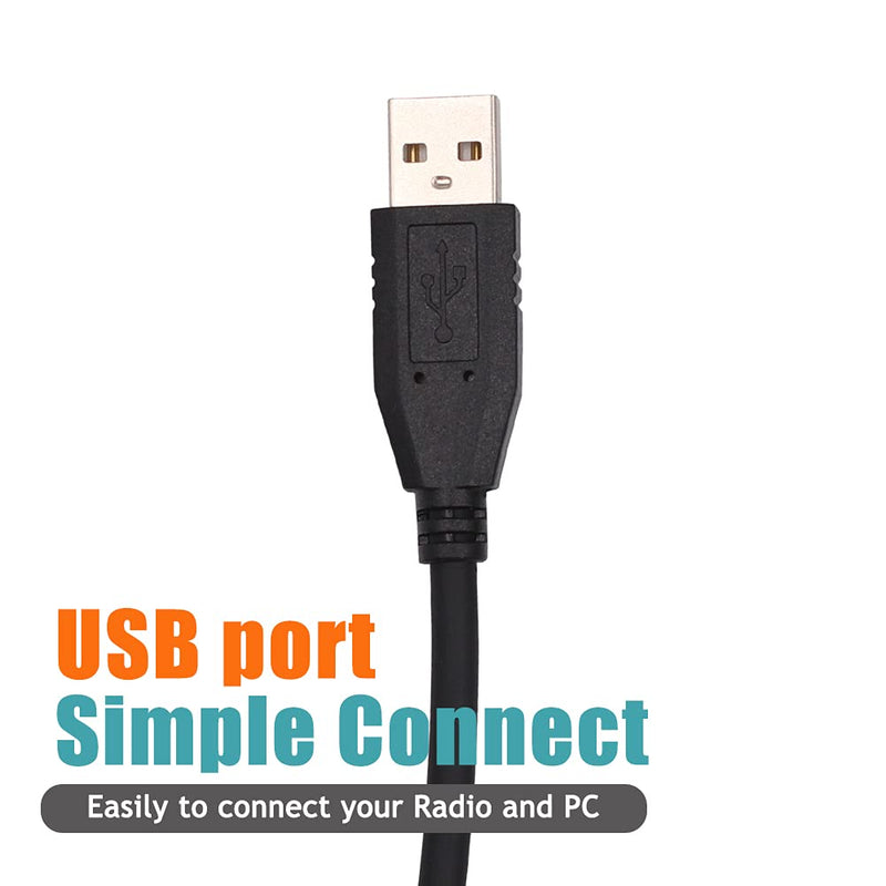 [Australia - AusPower] - Replace PMKN4012 PMKN4012B USB Programming Lead Cable Cord Compatible for Motorola XPR6350 XPR6550 XPR7350E XPR7550E 