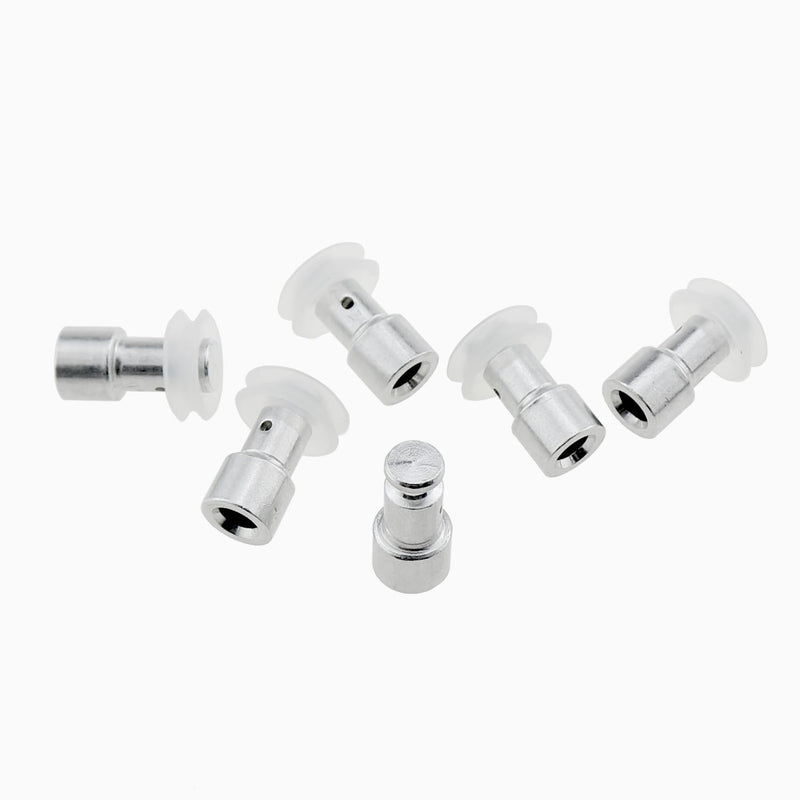 [Australia - AusPower] - DGZZI 6PCS Replacement Float Valve Universal Replacement Float for Pressure Cookers Electric Pressure Cooker Float Valve Kit Float Stem and Rubber Cushion Fits Most Models of Power Pressure Cooker 