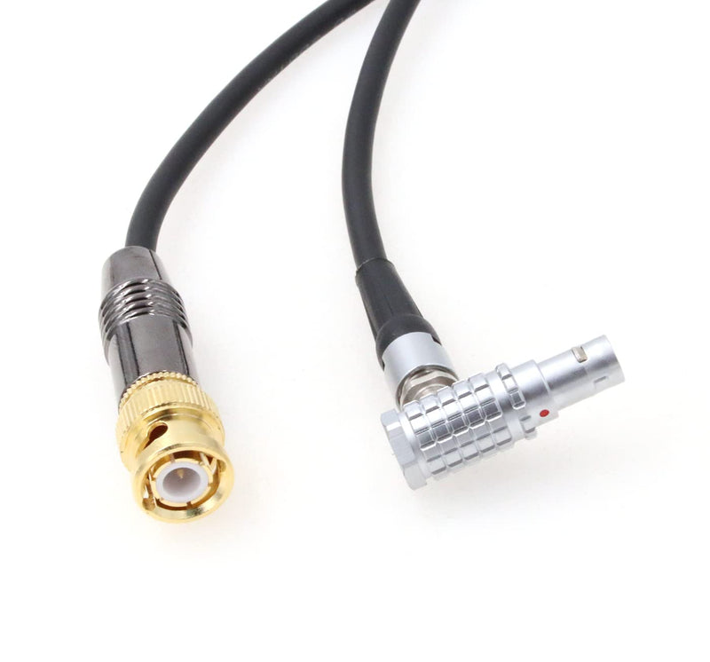 [Australia - AusPower] - ZBLZGP BNC to 5 Pin Timecode Cable for ARRI Alexa Mini/XT Camera Sound Devices ZAXCOM (Right Angle 5 pin) Right Angle 5 pin 