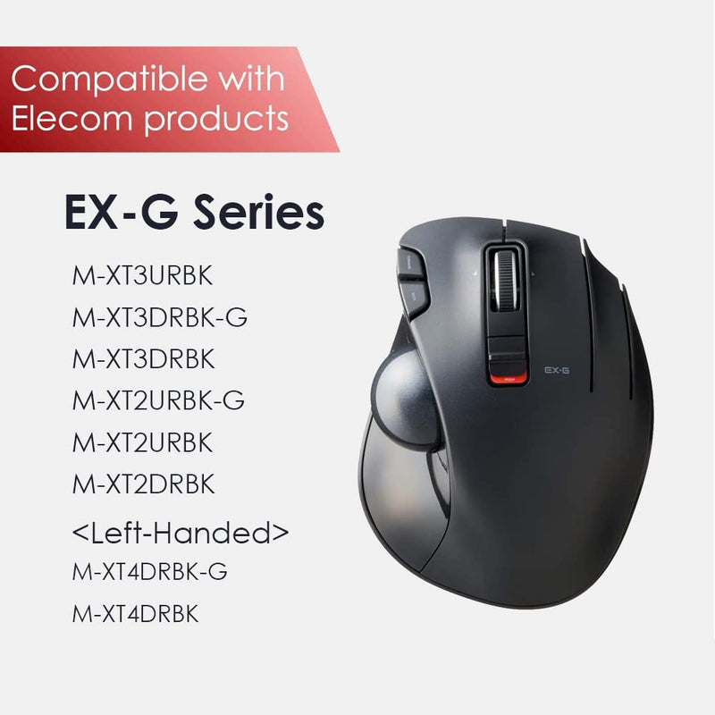 [Australia - AusPower] - ELECOM Trackball Replacement for 34mm/1.34", Trackball mouse, EX-G, DEFT, bitra, HUGE, Relacon, Red ball (M-B1RD) 