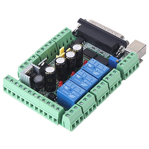 [Australia - AusPower] - Breakout Board Adapter Controller for Stepper Motor Driver CNC Mill Engraving Machine MACH3V2.1-L 